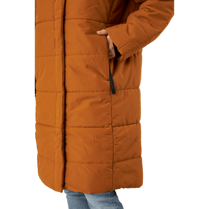 Parka Sandra pour femme, orange