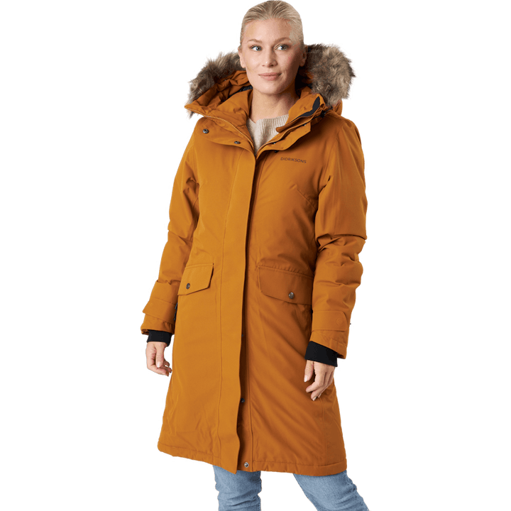 Erika Wns Parka 3 Oranje