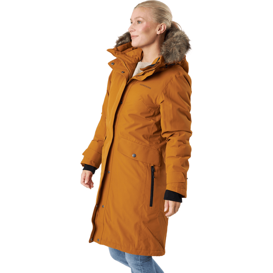 Erika Wns Parka 3 Oranje