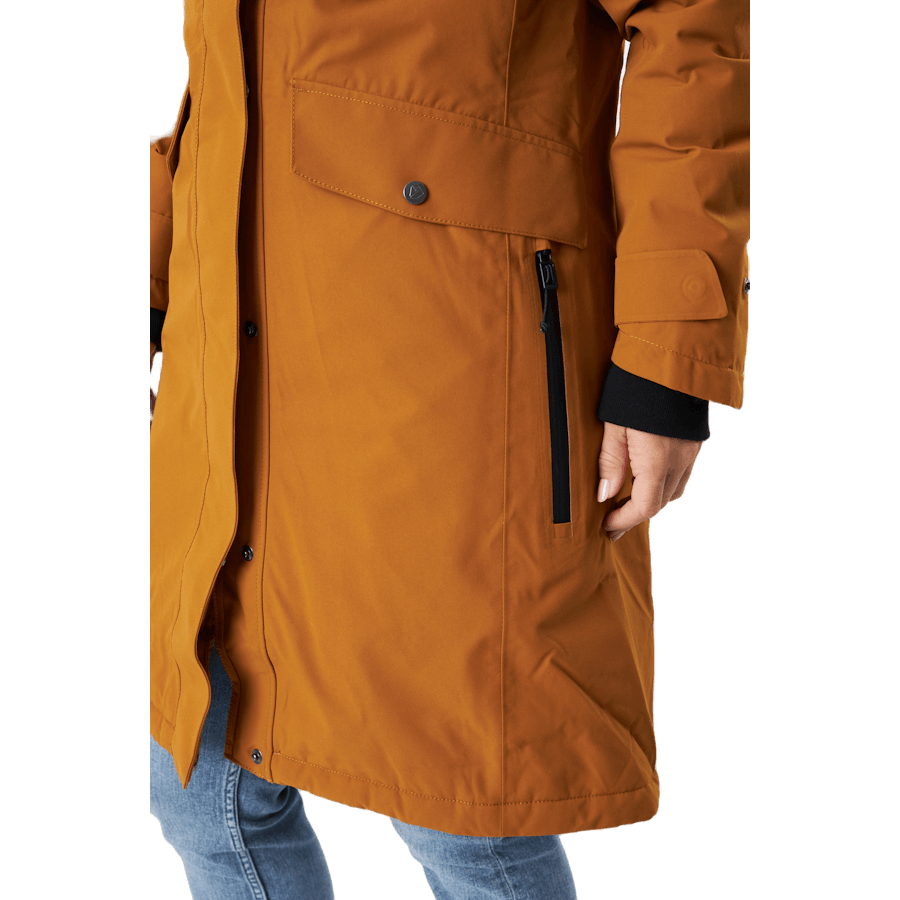 Erika Wns Parka 3 Oranje