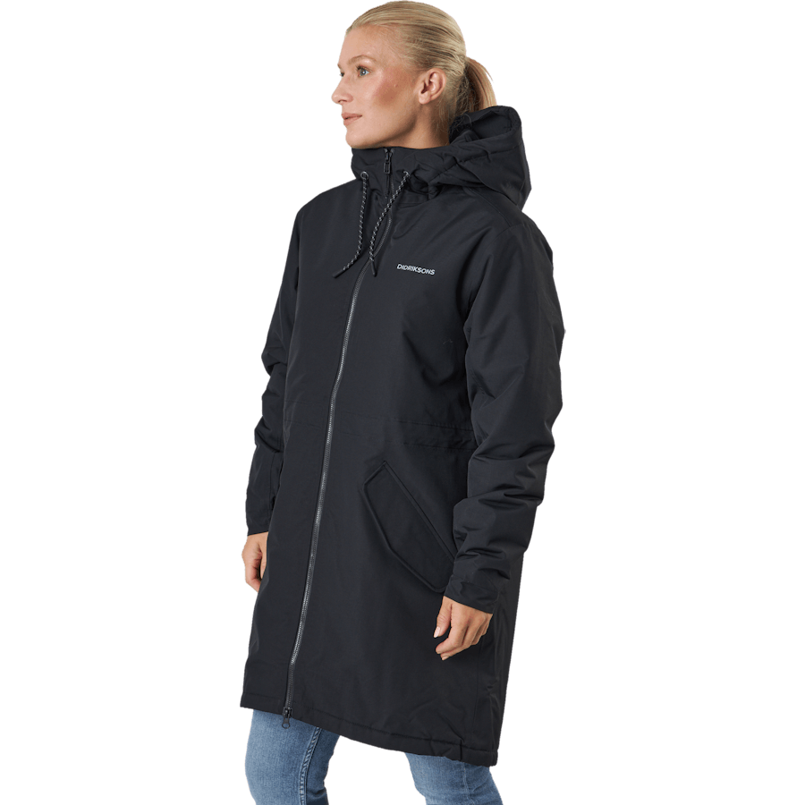 Marta-lisa Wns Parka Svart