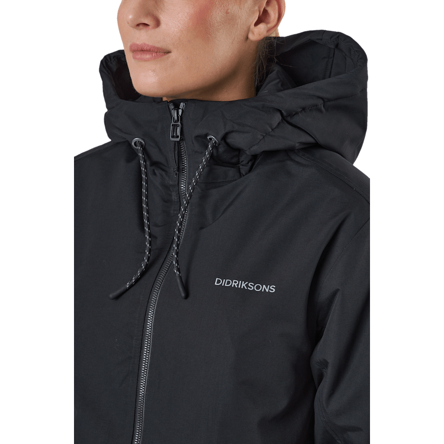 Marta-lisa Wns Parka Svart