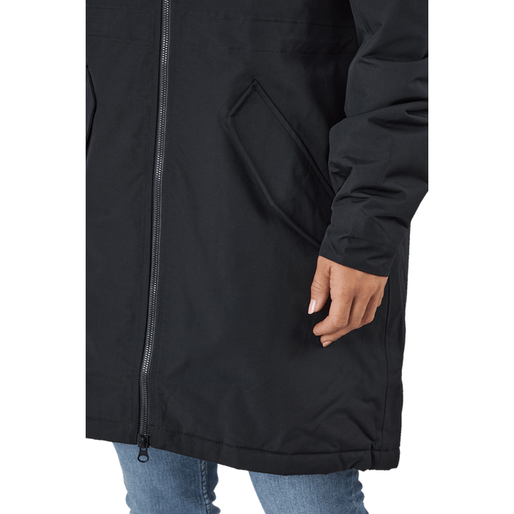 Marta-lisa Wns Parka Svart