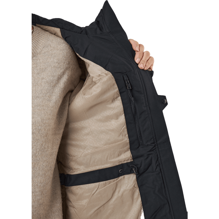 Marta-lisa Wns Parka Svart