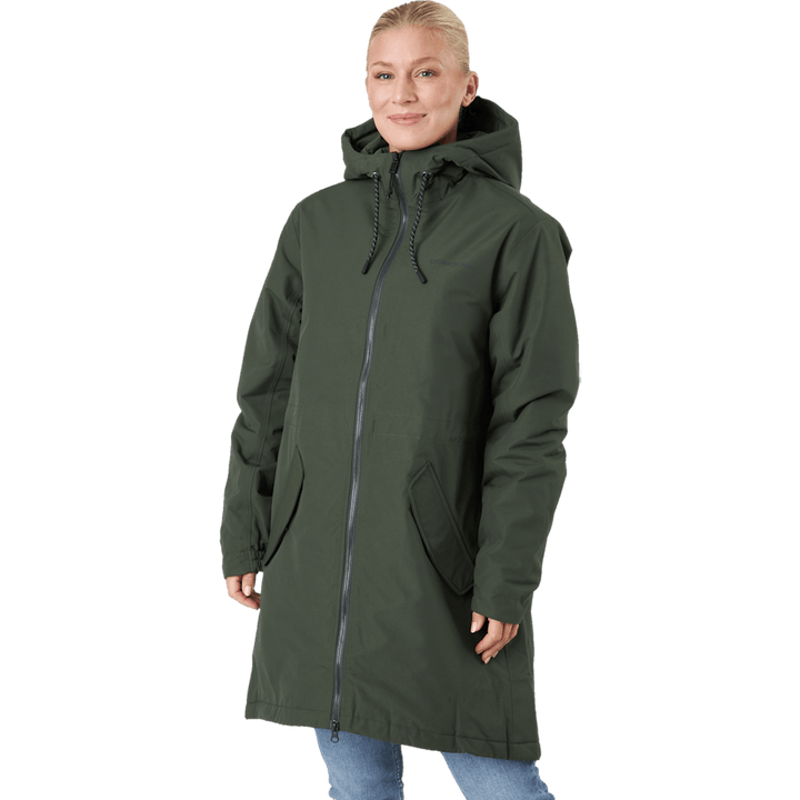 Marta-lisa Wns Parka Zelena