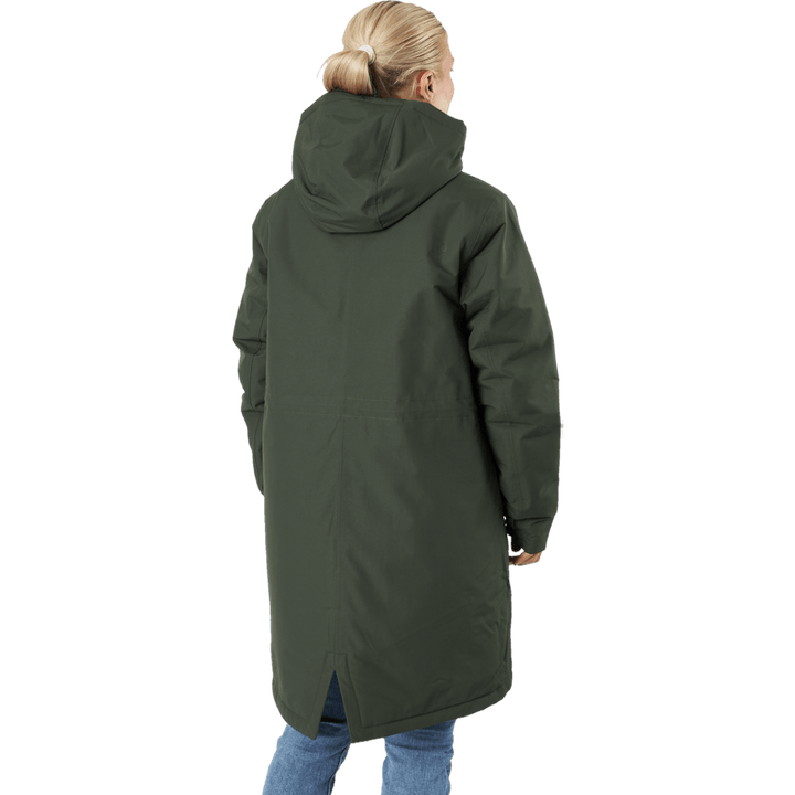 Marta-lisa Wns Parka Zelena