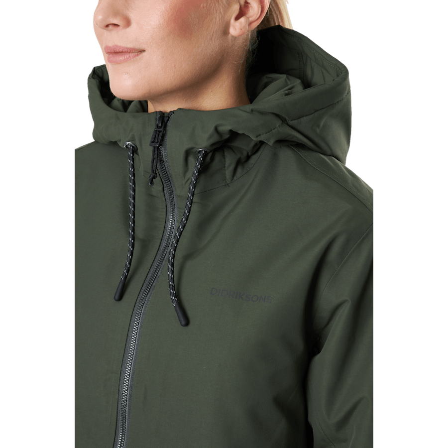 Marta-lisa Wns Parka Zelena
