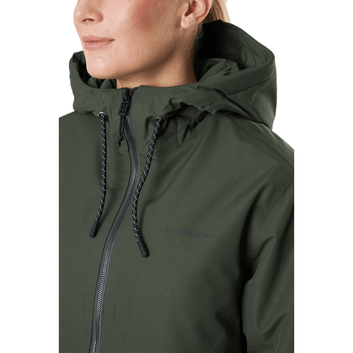 Marta-lisa Wns Parka Zelena