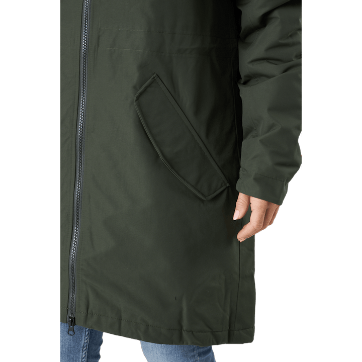 Marta-lisa Wns Parka Zelena