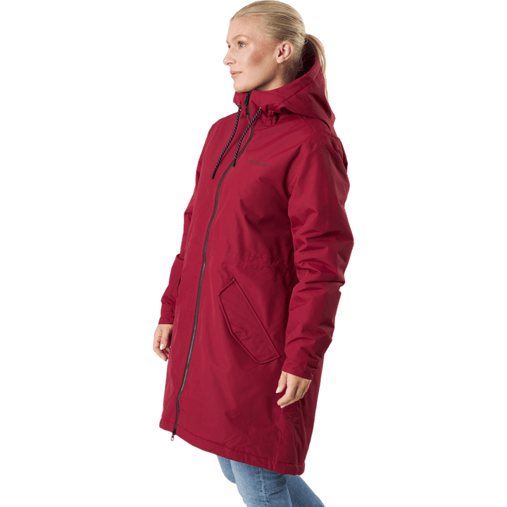 Marta-lisa Wns Parka Red
