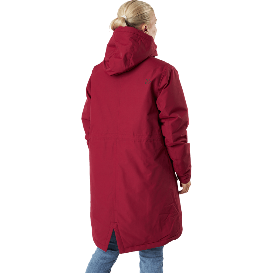 Marta-lisa Wns Parka Red