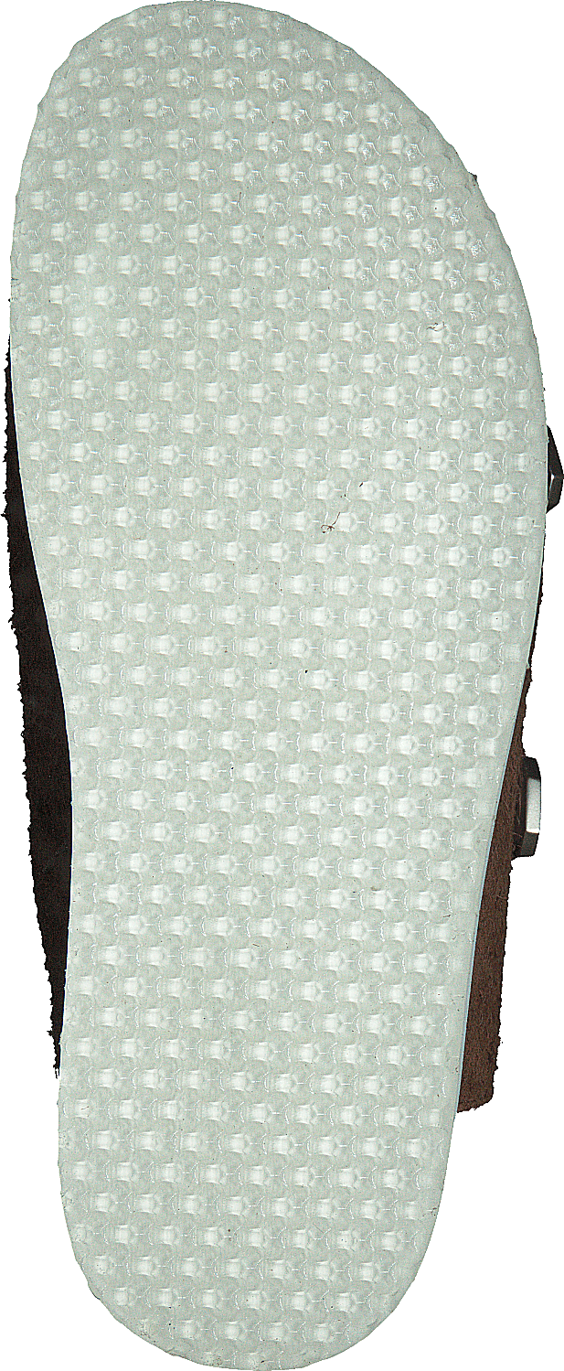 Dormeuses Hekate à double boucle marron