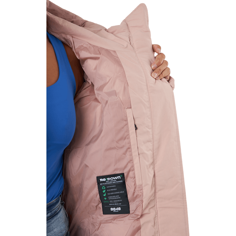 Rosana W Mantel Misty Pink