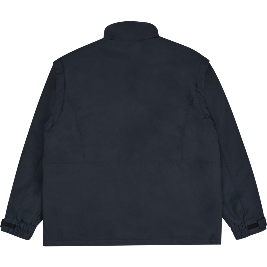 Nylon Track Jacket Black