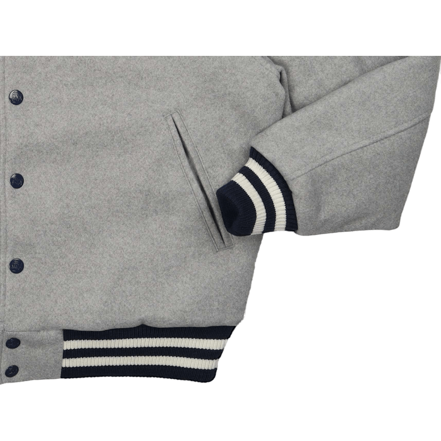 Bunda Astro Varsity Jacket Grey
