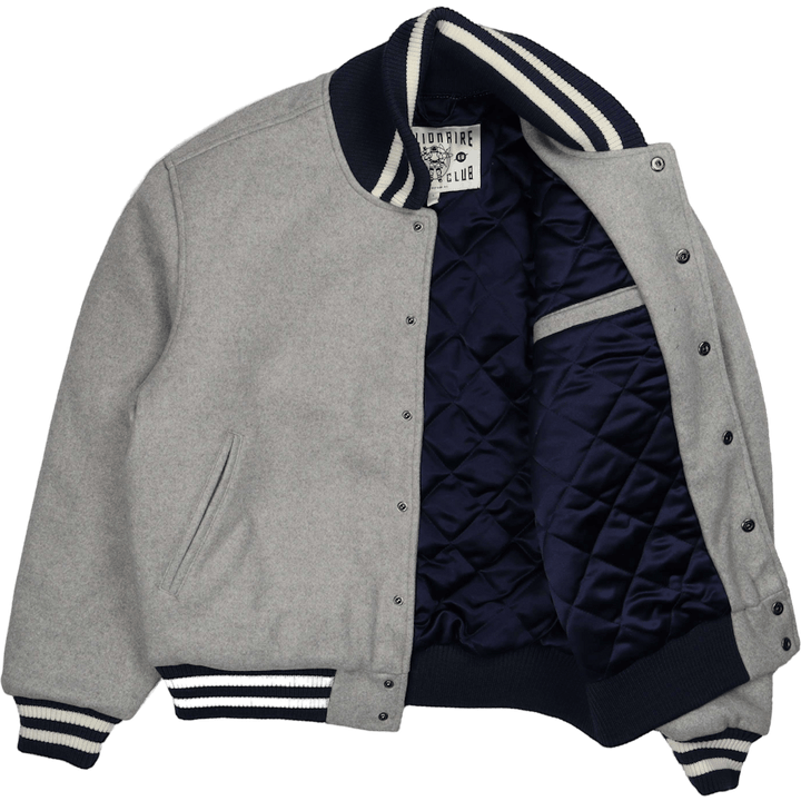 Bunda Astro Varsity Jacket Grey