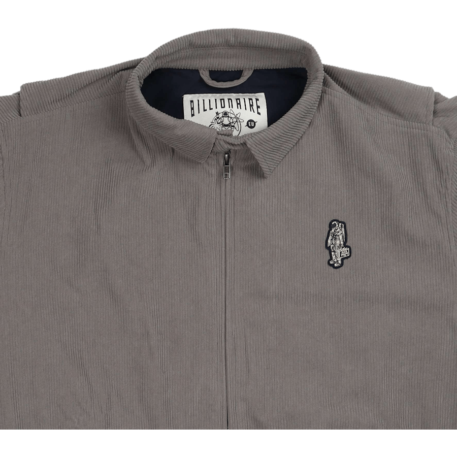Kord-Harrington-Jacke Grau