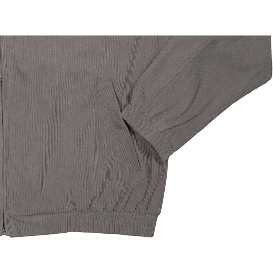 Kord-Harrington-Jacke Grau