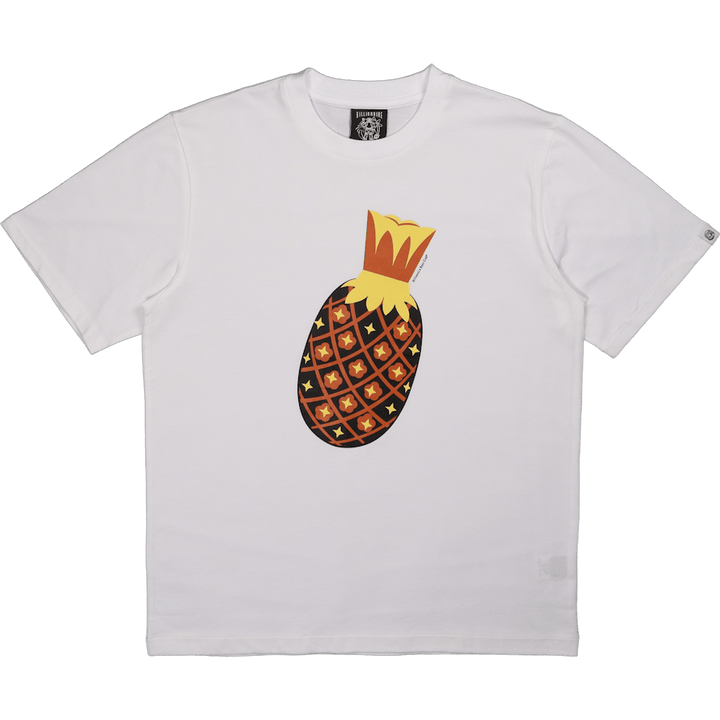 T-shirt ananas blanc
