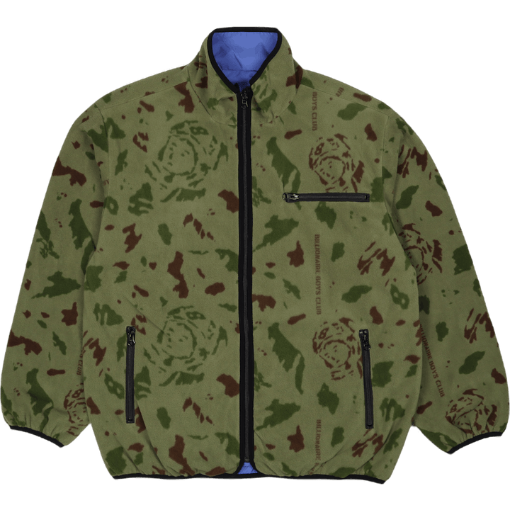 Veste polaire réversible violette