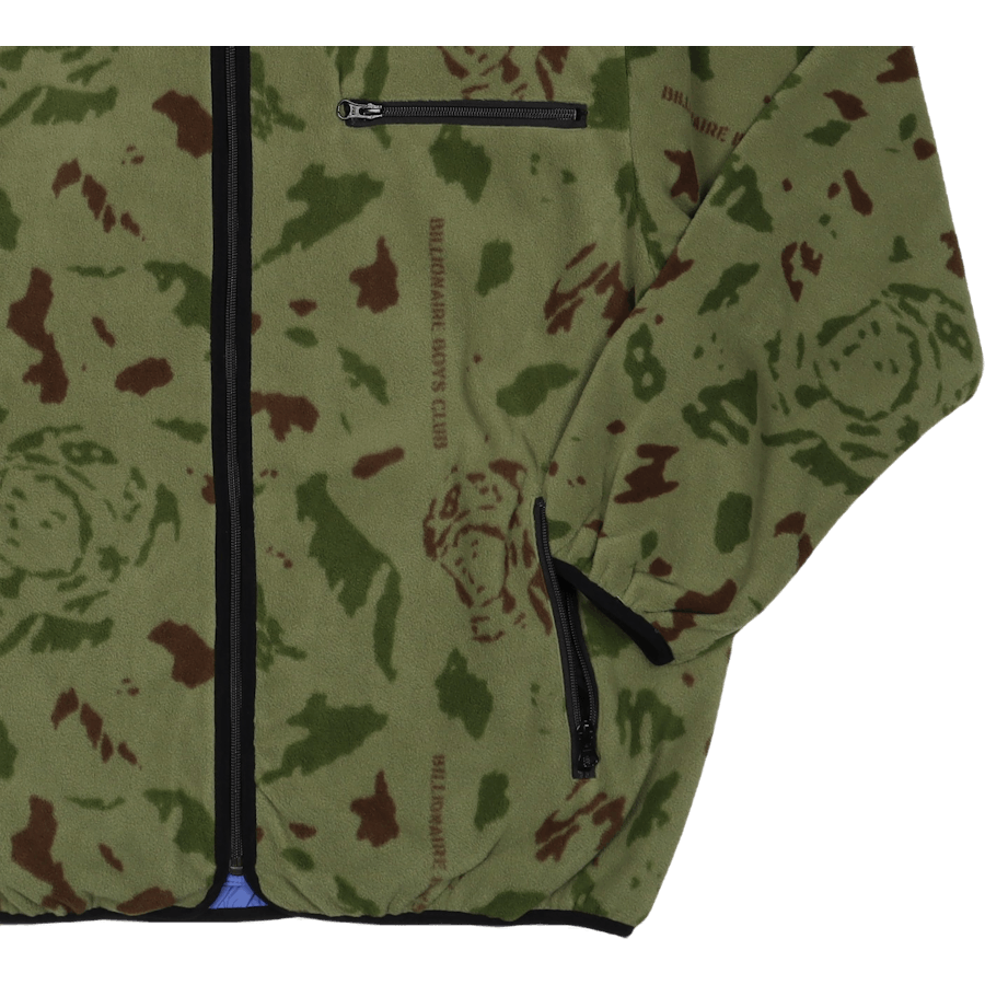 Veste polaire réversible violette