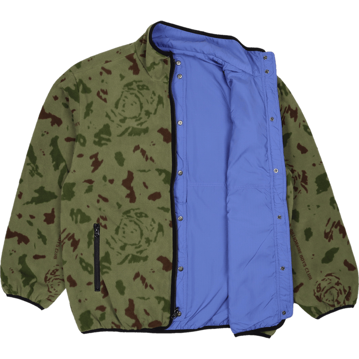 Veste polaire réversible violette