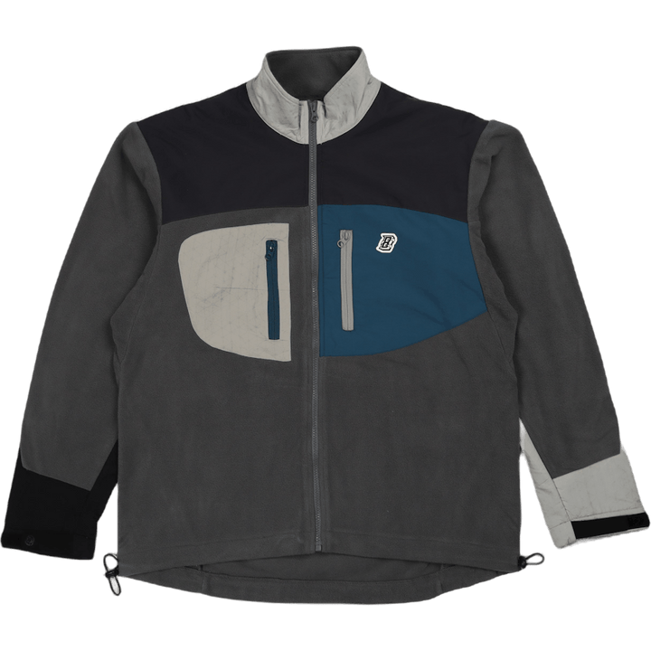 Tactical Zip Fleece Grau