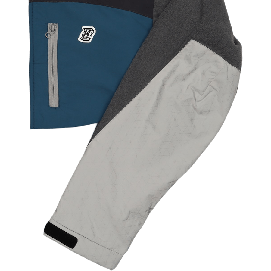 Tactical Zip Fleece Grau