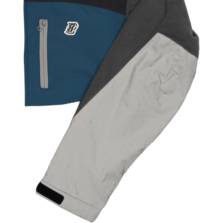 Tactical Zip Fleece Grau