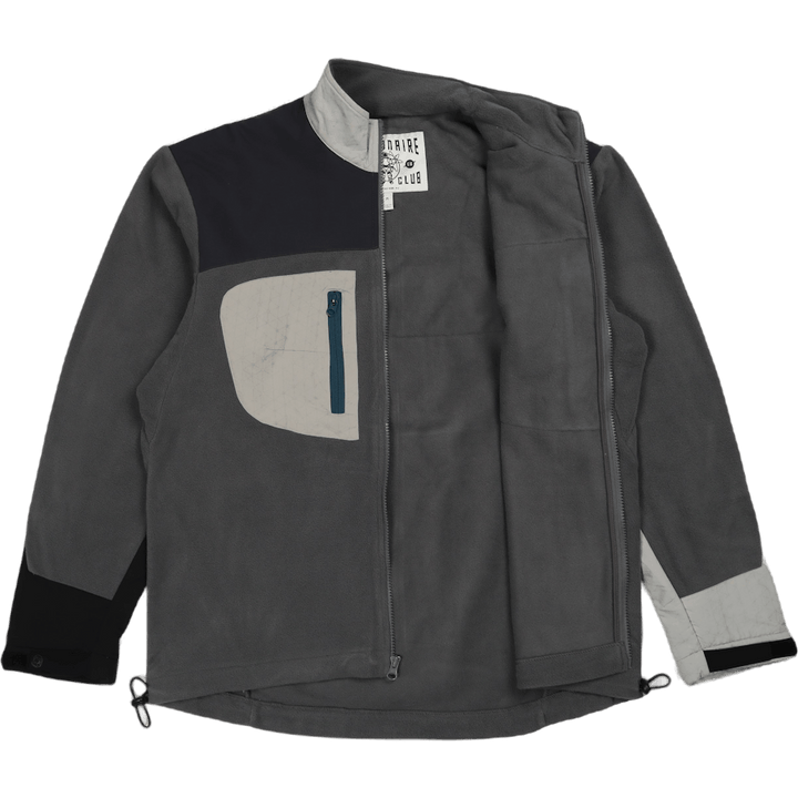 Tactical Zip Fleece Grau