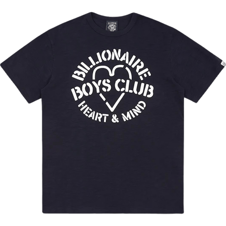 Heart & Mind T-shirt Navy