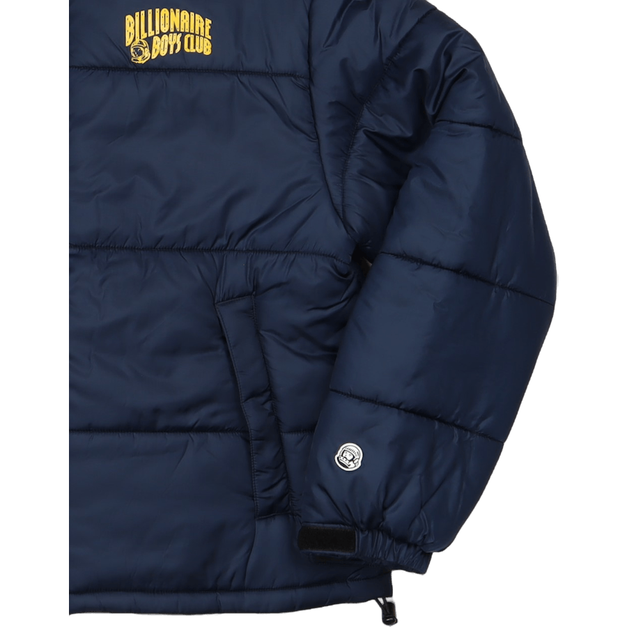 Doudoune à petit logo Arch bleu marine