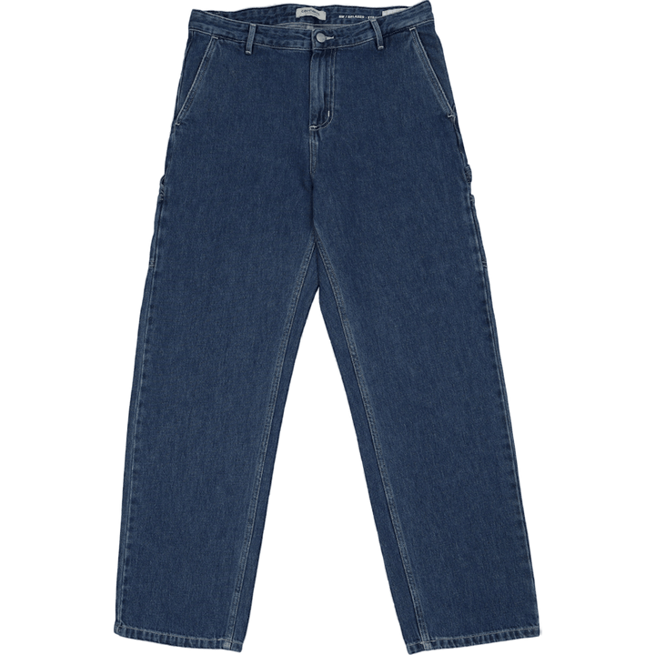W' Pierce Pant Straight Blau