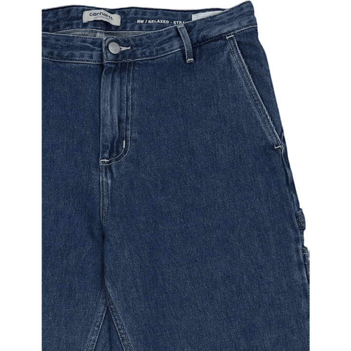 W' Pierce Pant Straight Blau