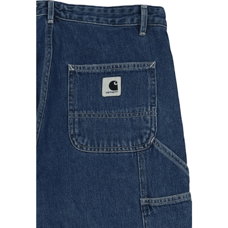 W' Pierce Pant Straight Blau