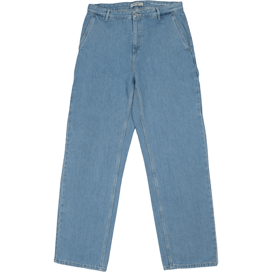 W' Pierce Pant Straight Blau