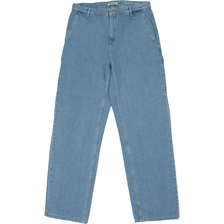 W' Pierce Pant Straight Blau
