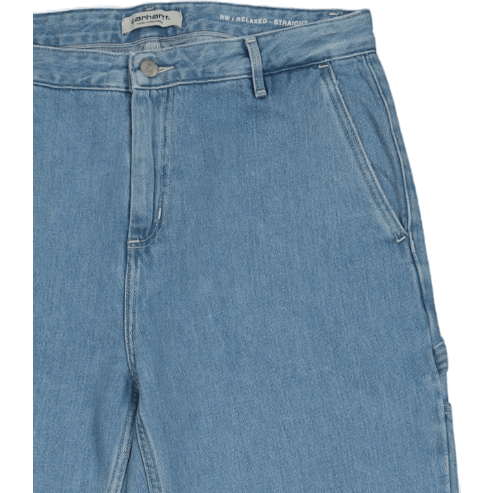 W' Pierce Pant Straight Blau