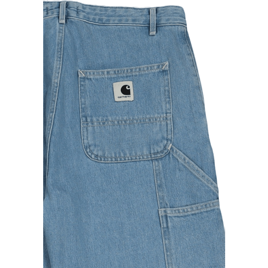 W' Pierce Pant Straight Blau