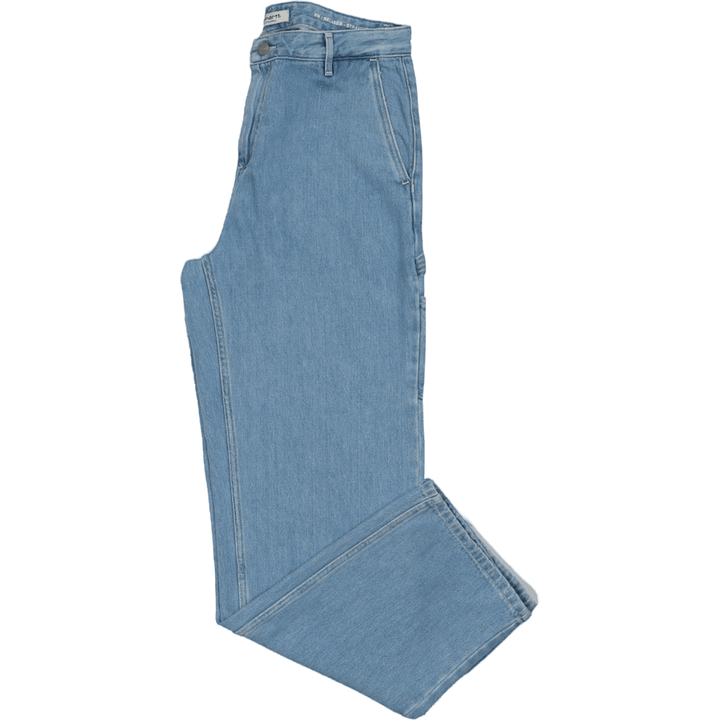 W' Pierce Pant Straight Blau