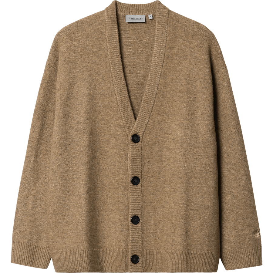 Albion Cardigan Jasper Heather