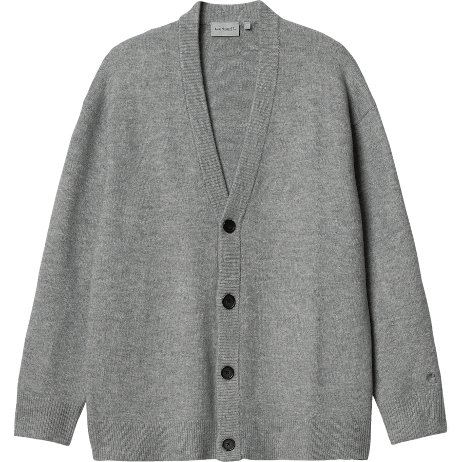 Albion Cardigan Grigio Heather