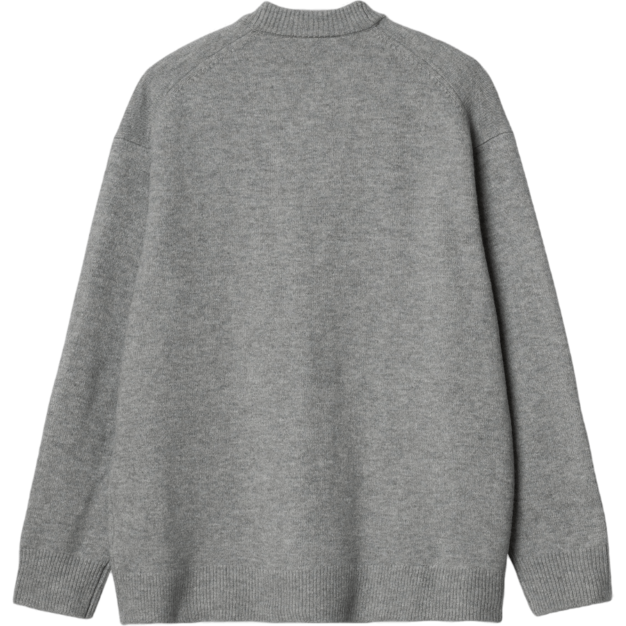 Albion Cardigan Grigio Heather
