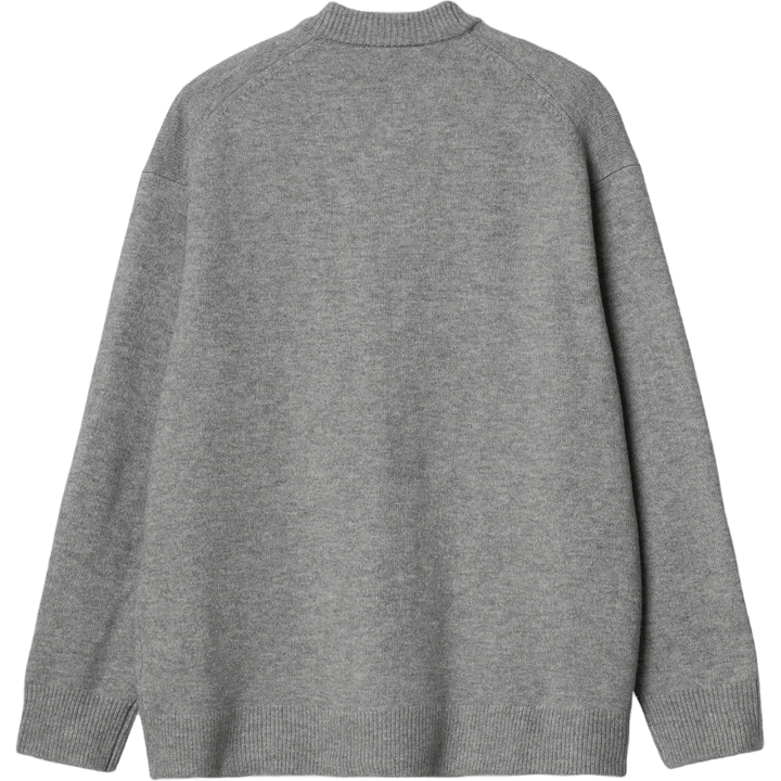 Albion Cardigan Grigio Heather