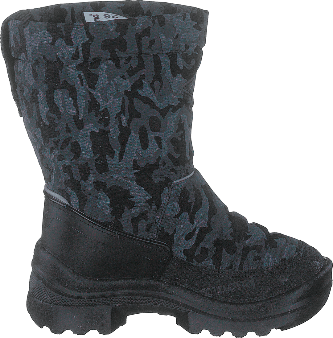 Putkivarsi Wool Black Ghost
