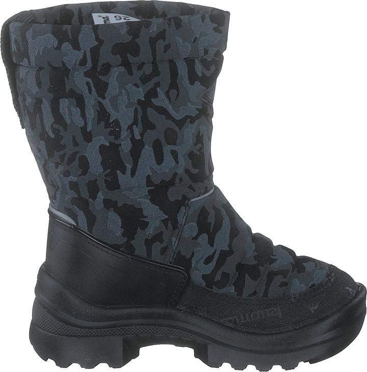 Putkivarsi Wool Black Ghost