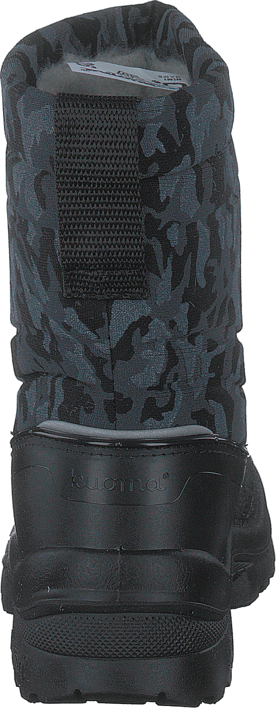 Putkivarsi Wool Black Ghost