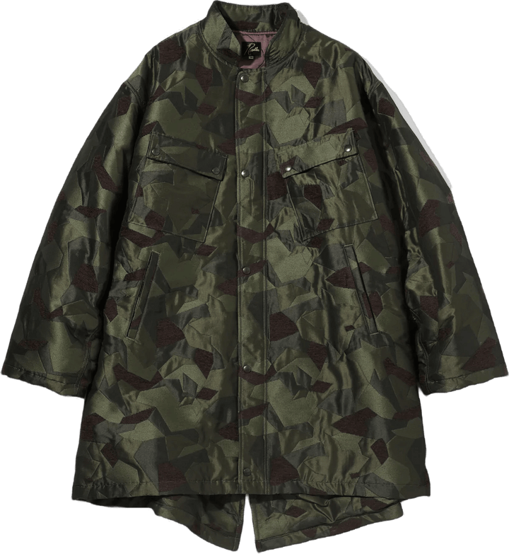 Płaszcz C.p. - Pe/ac Stone Camo J Olive