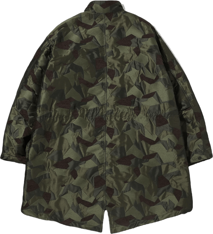 Płaszcz C.p. - Pe/ac Stone Camo J Olive