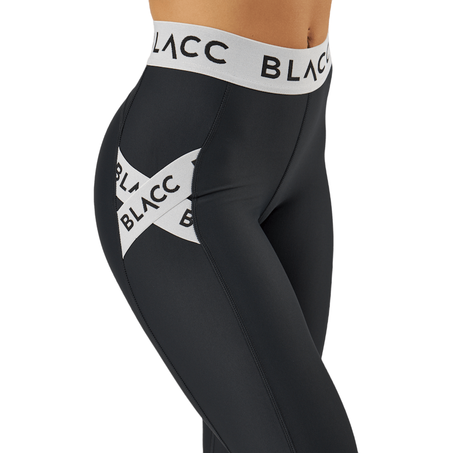 Pančuchy s vysokým pásom Power X 2.0 Black/white